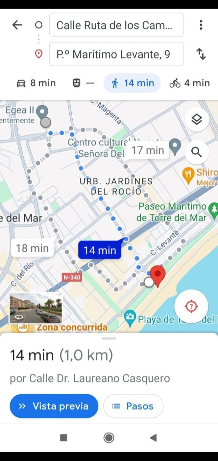 El Descanso Del Aguila -Parking Y Wifi Incluido- Торре-дель-Мар Экстерьер фото